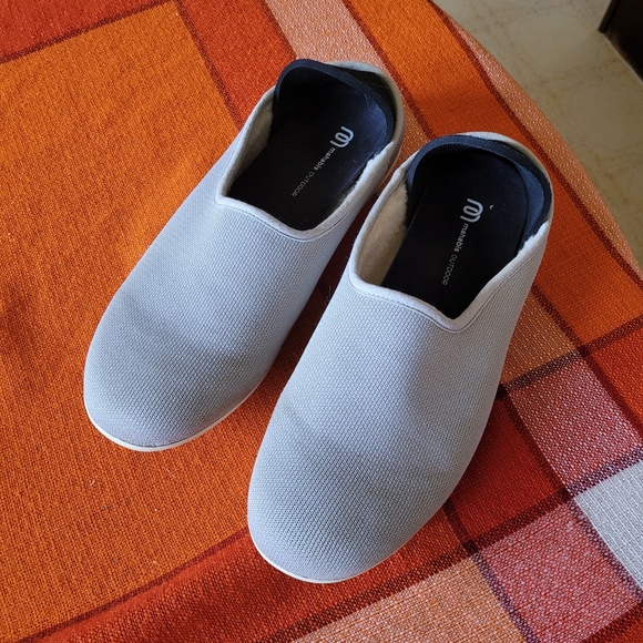 Mahabis outdoor wool shoes koge grey slippers - Picture 2 of 13